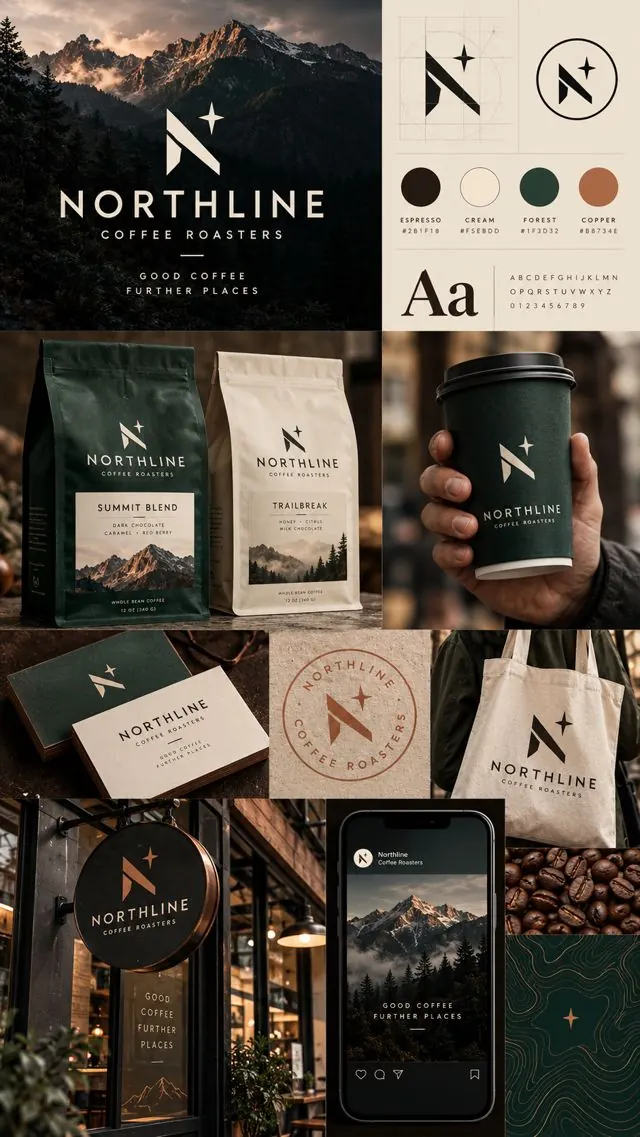Brand identity example