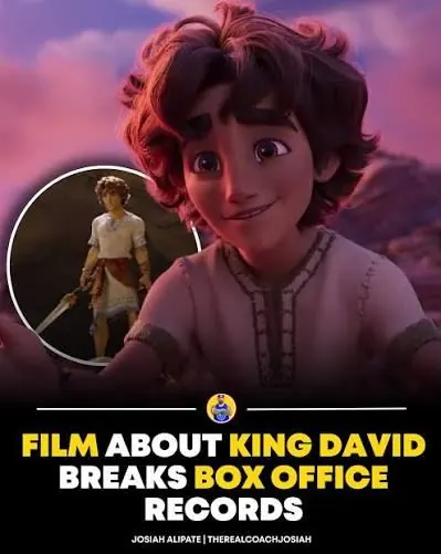 Creator post about the animated film David